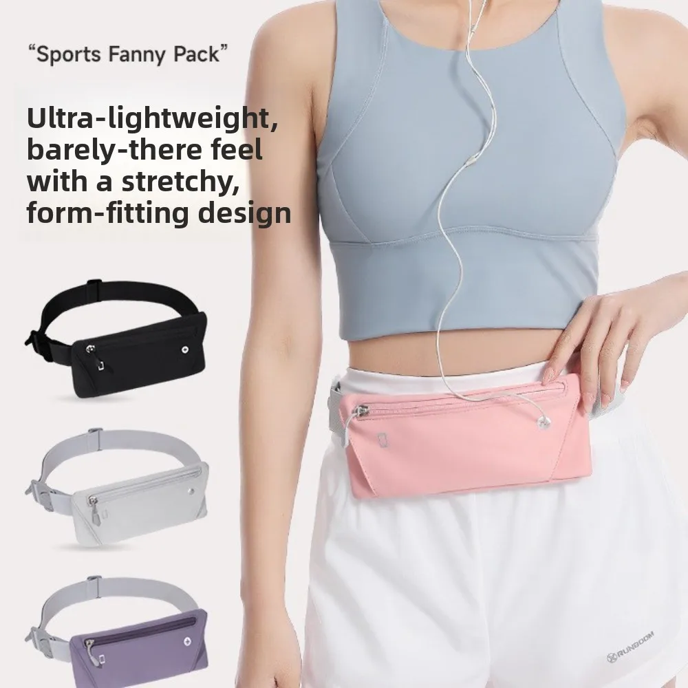 1 pièce Sac banane de sport léger et élégant, tendance, pour téléphone, pour femmes, pour la course, les activités de plein air et le quotidien, excellent rapport qualité-prix