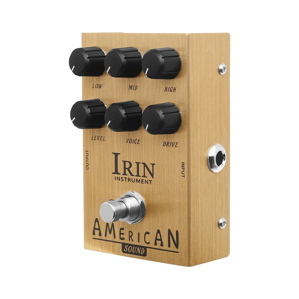 IRIN AN-34 American Sound AMP Simulator Pedal of FD 57 Deluxe Amplifier from Clean to Overdrive Sound for Electric Guitar Effect image 2