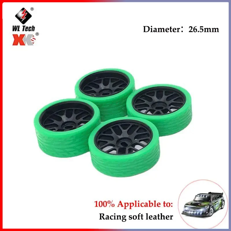 HGD1 MINI-Q MINI-D MINI-Z Wltoys 284131 K969 K979 K989 P929 RC Car 26.5 Mm Tire Tyres Wheel RC Car Upgrades Parts Accessories