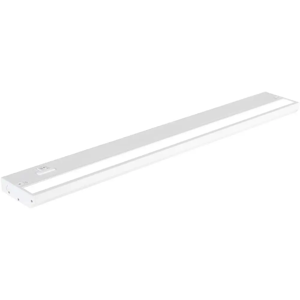 

Hardwired 24 3-CCT LED Under Cabinet Lighting, White, Dimmable, Linkable for Kitchen