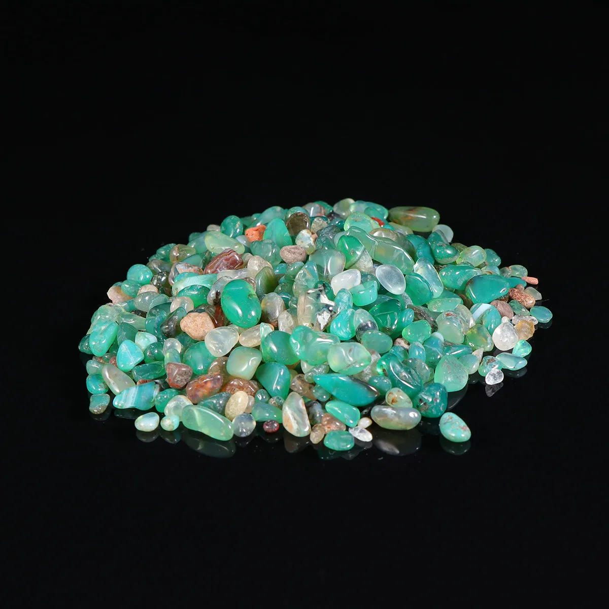 Natural Crystal Degaussing Stones 500g – Colored Agate Pebbles for Fish Tank, Aquarium & Landscape Decor