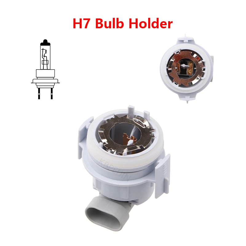 

1x For BMW E46 325i 2002 2004 H7 Bulb Holder Headlight Socket Accessories