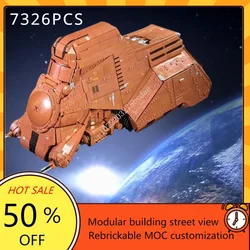 7326PCS UCCS MTT Space War Weapon MOC SpaceShip Battle Model Building Blocks Architecture DIY Education Assembly Model Toys Gift