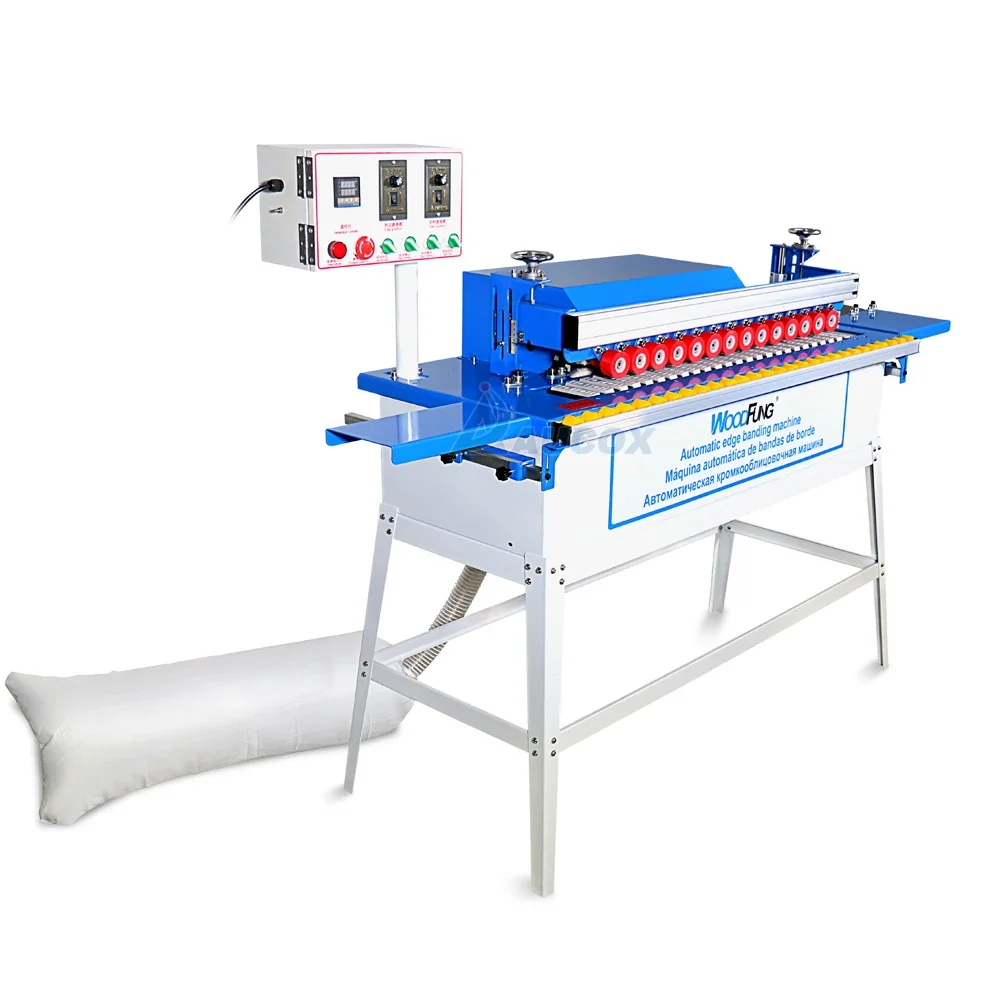 MY07-2 Mini portable straight Double sided edge banding machine woodworking PVC edge bander