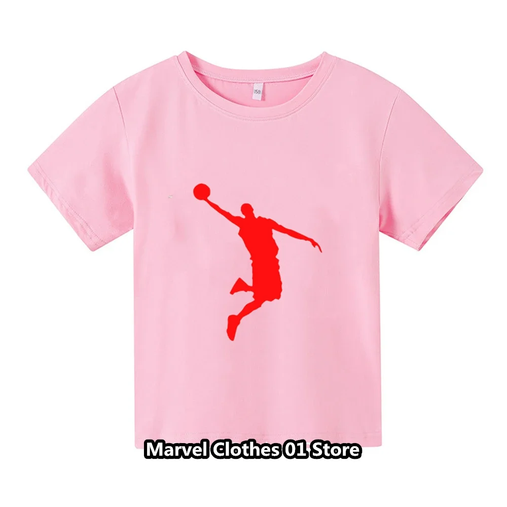 Summer Brand Tshirt Kids Children\'s cartoon T-Shirt Girls tops Child Fashion Clothing Short Sleeve fit kids Age 3-14 Years