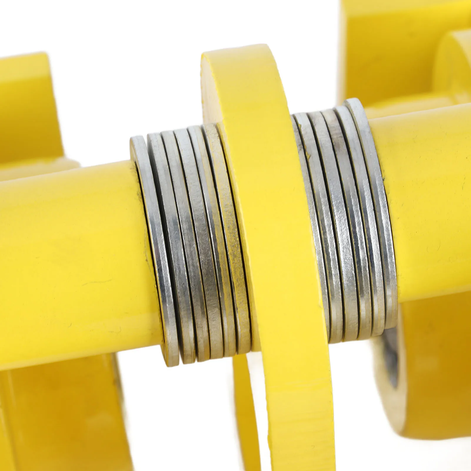 3톤 용량 수동 트롤리 중형 강철 I 빔 단일 트랙 트롤리 크레인 리프트 트롤리 10-14cm 너비 조정