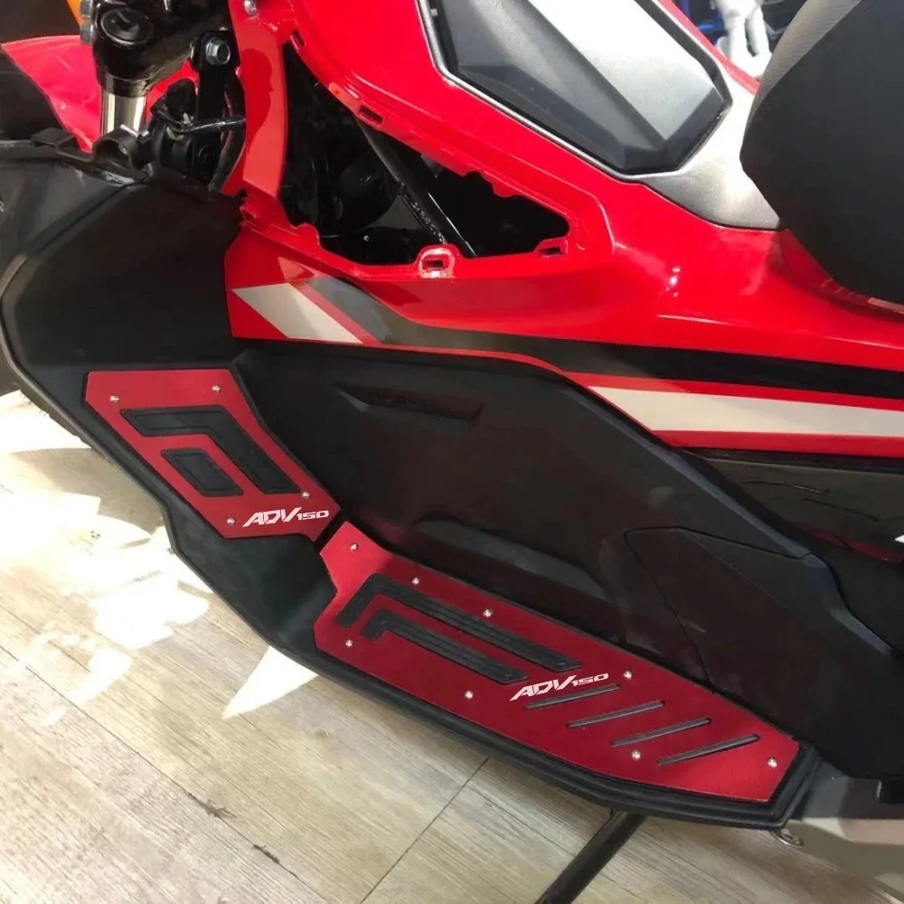 

MTKRACING FOOTBOARDS For HONDA ADV 150 2019-2021 Motorcycle Accessories Front And Rear Footrest Step Floorboards