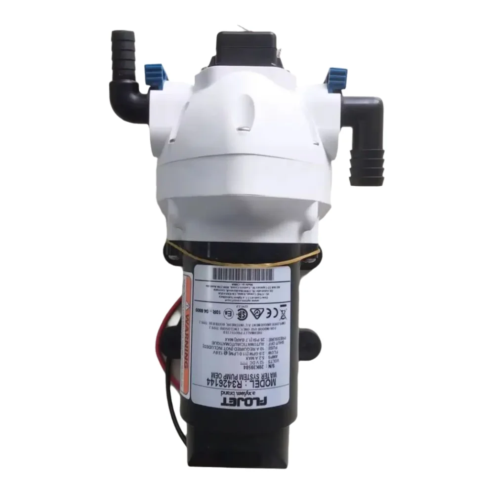 Flojet Electric Diaphragm Pump DC 12V Automatic Water System Pump 11L/min 25psi for RV Marine Household Water Supply System