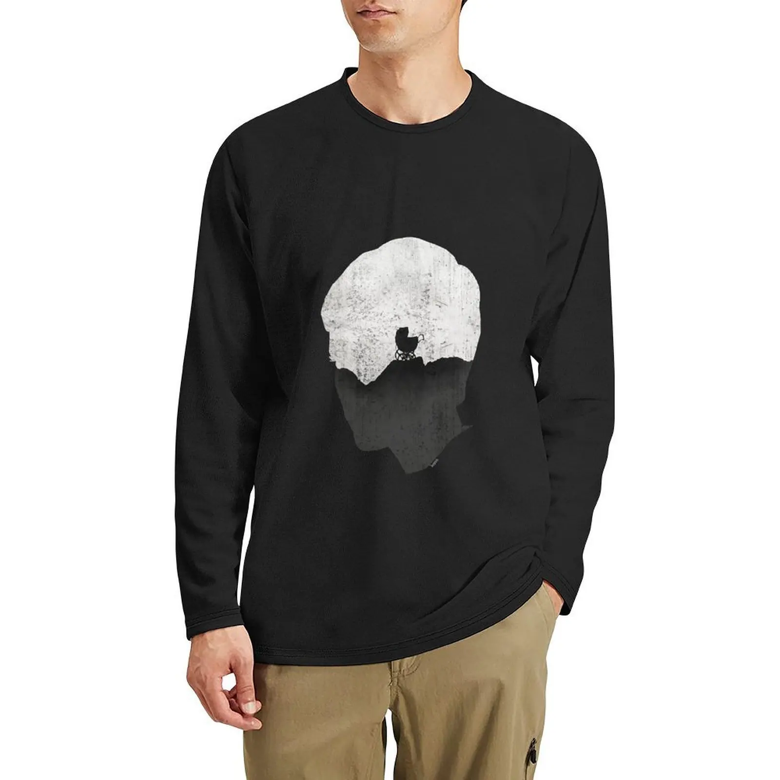 

Длинная футболка Rosemarys Baby Collage, футболка на заказ, забавные футболки, футболка с графикой, мужская одежда