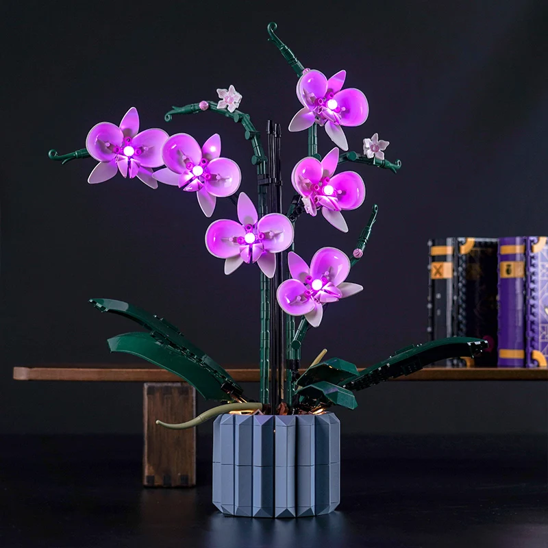 Brick Bling LED Light 10311 Set Suitable for Orchid Block Gifts (Lighting Accessories Only)