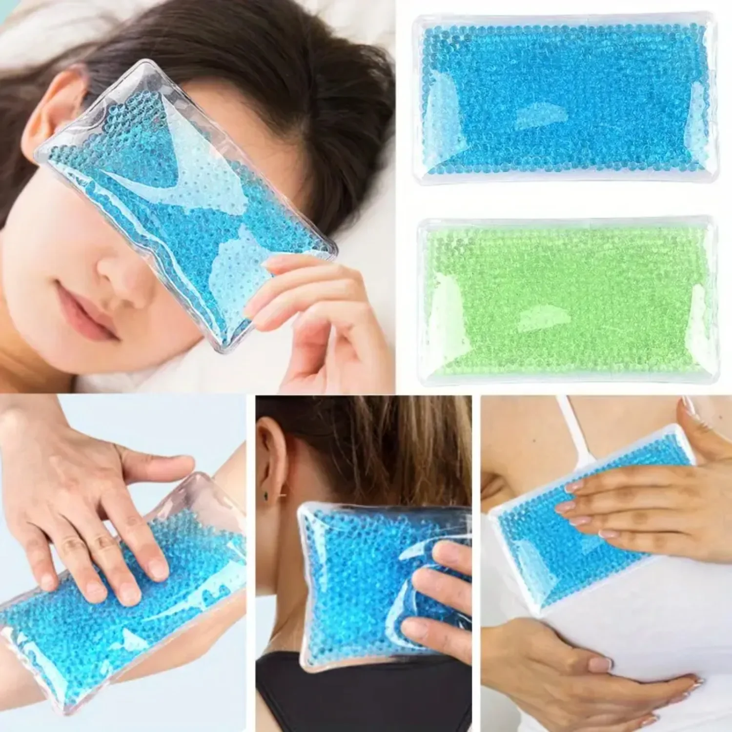 Paquete de hielo Paquetes de hielo de gel Boo Boo Paquetes de hielo Almuerzo Bolsa de hielo de elefante Paquete de hielo flexible suave de gel para lesiones, dientes de sabiduría, dolores de cabeza