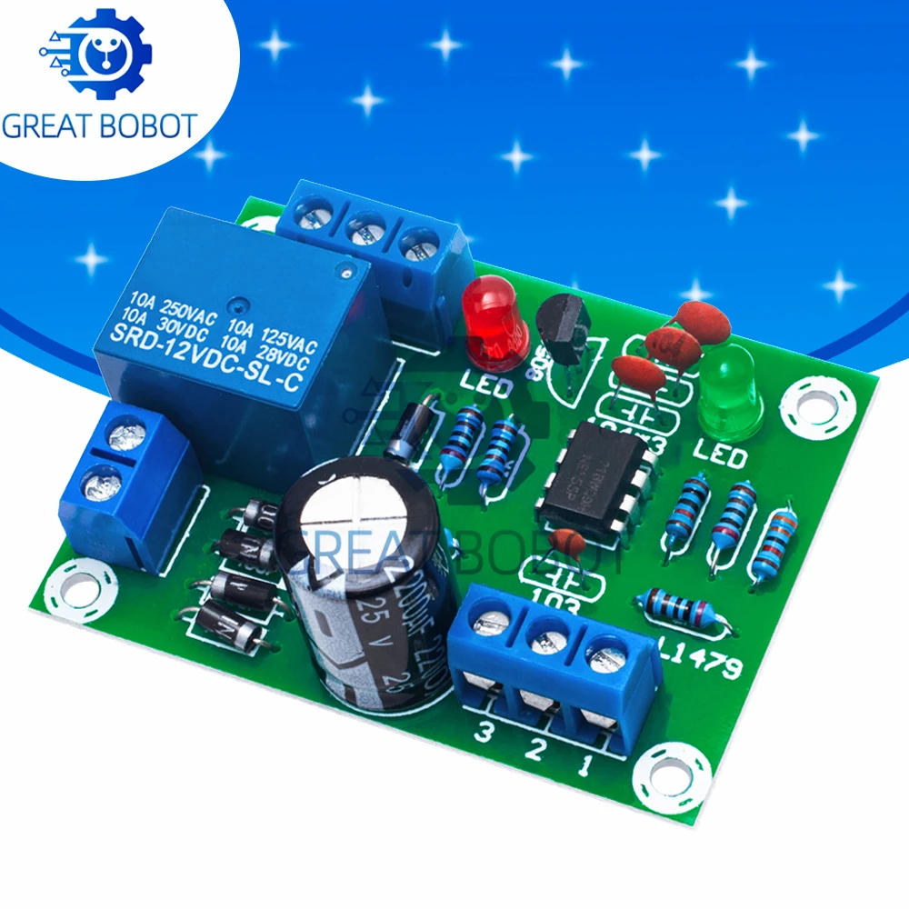 BS Water Level Controller Switch:Liquid Level Sensor Module!Automatically Pumping,Drainage Protection&Controlling Circuit Board