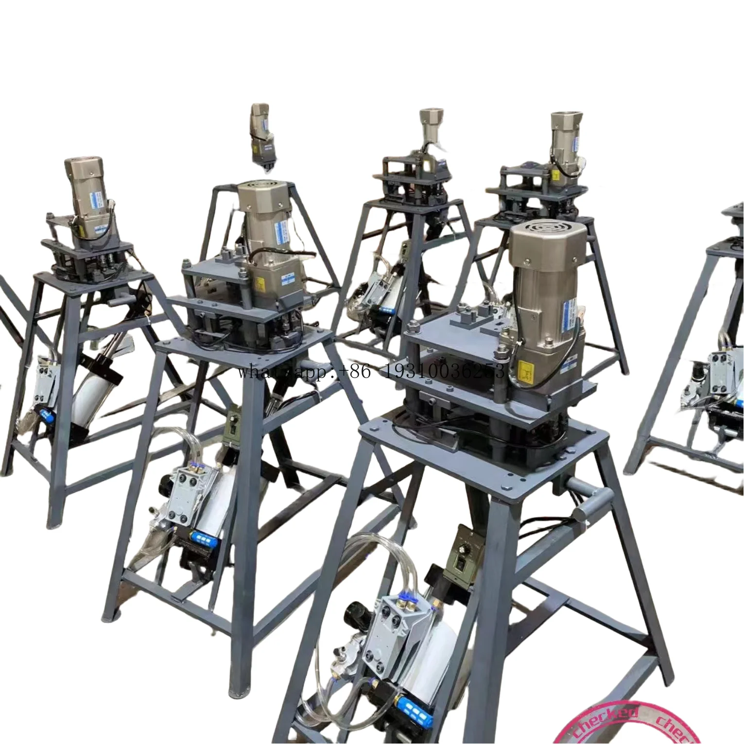 

Pneumatic Pedal Minimalist Aluminum Profile Punching Machine