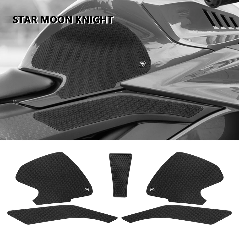 

Side Fuel Tank pad Tank Pads Protector Stickers Decal Gas Knee Grip Traction Pad Tankpad For Yamaha YZF R3 R25 YZFR3 2019 - 2023