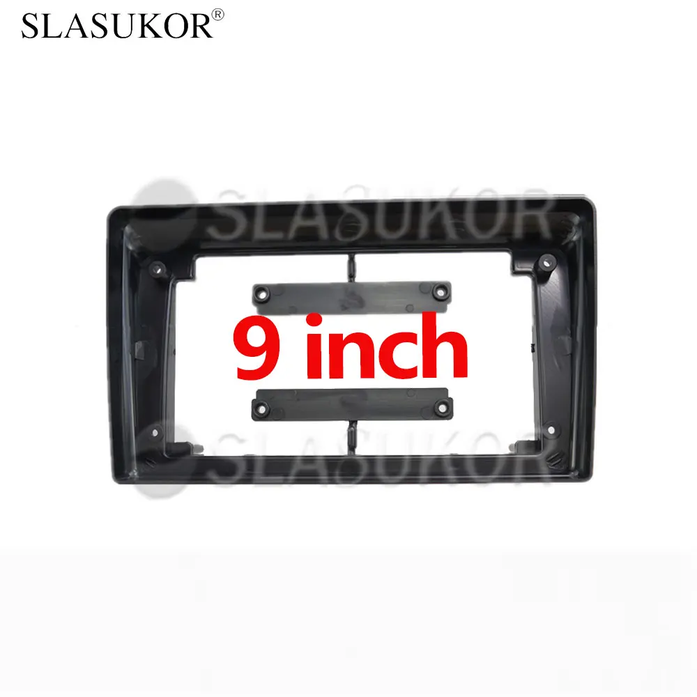 Adaptador de Fascia de marco de coche de 9 pulgadas para SUZUKI EVERY DAIHATSU HIJET 2004-2014 marco sin Cable Kit de Panel de montaje de tablero de Radio Android