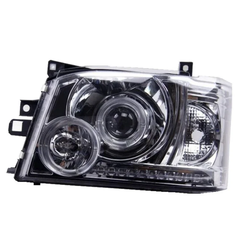 LED headlights  2005-2009 modified head lamp included lens angel eye LED headlights