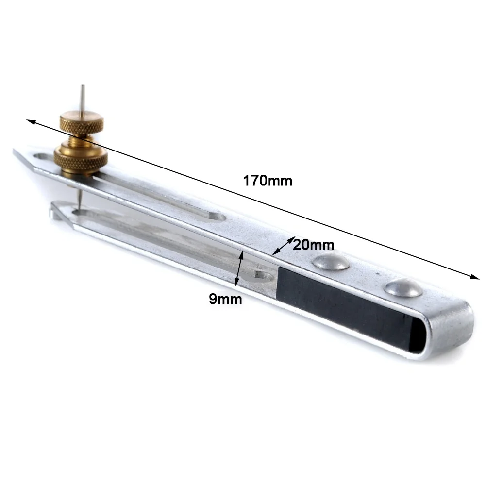 Floor Scriber Tool for Vinyl Flooring Installation with Precision Recess Scriber for Accurate Cuts on PVC and Vinyl Surfaces