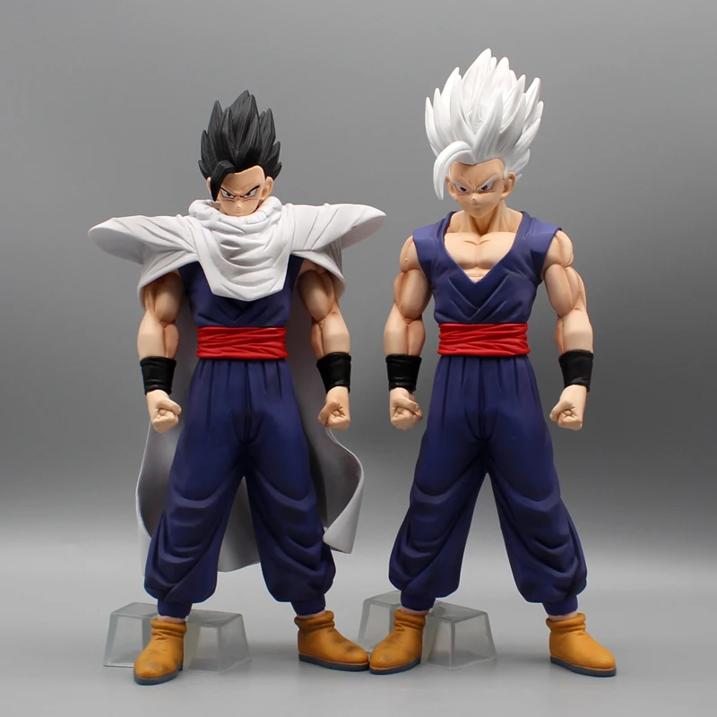 

29cm Anime Dragon Ball Z Super Hero Figure Saiyan White Hair Son Gohan Action Figurine PVC Collectible Statue Model Toys Gift