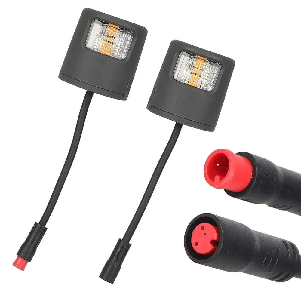 

1Pair Electric Scooter Turn Signal Light For Xiaomi For Elite Scooter Turn Signal Light Flashing Rear Tail Brake Indicators