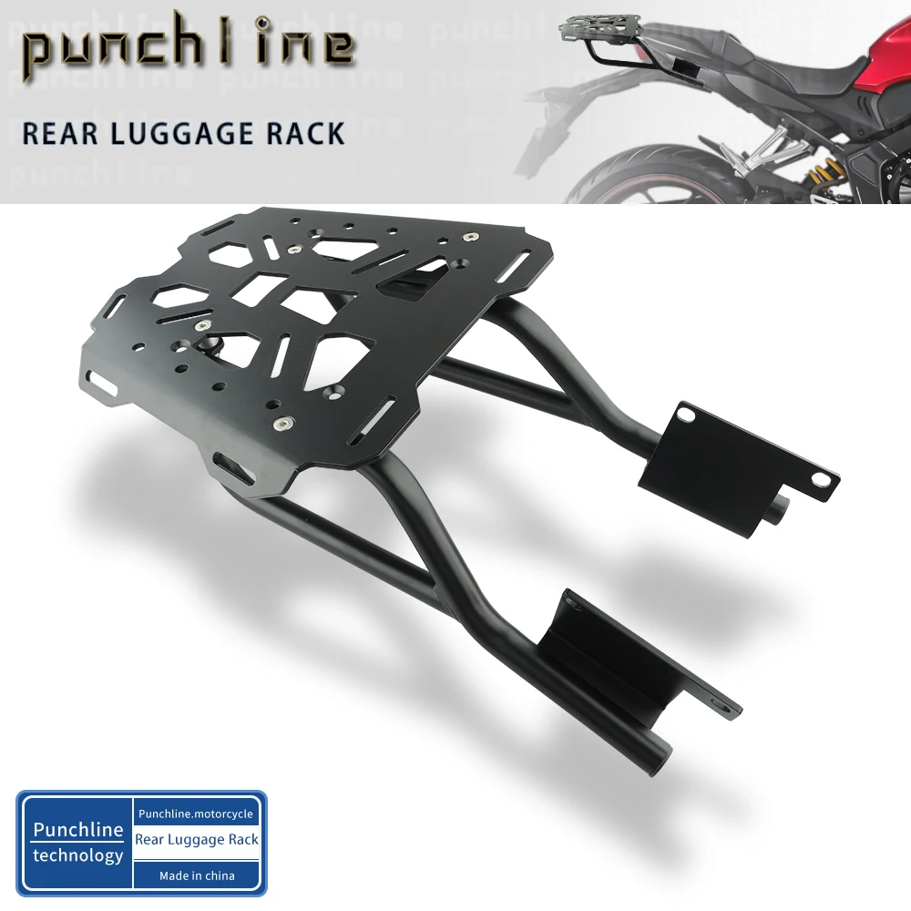 Fit For CB650R CBR650R 2021-2025 CB 650R Luggage Rack Rear Tail Rack Top Box Case Suitcase Carrier Board