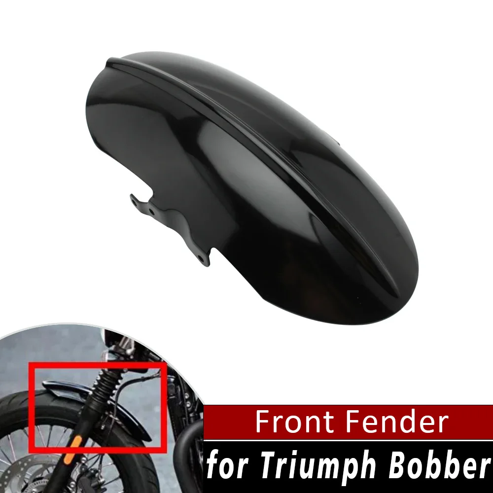 

For Bobber Black Accessories Motorcycle Front Fender Cover Protector Mudguard for Triumph Bonnevile Speedmaster 1200 2018-