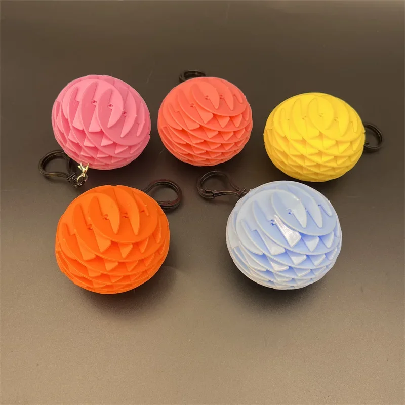 Creative Product Fidget Worm Stress-relieving Elastic Mesh Stress-relieving Healing Small Toy Decoration Can Be Played Easily