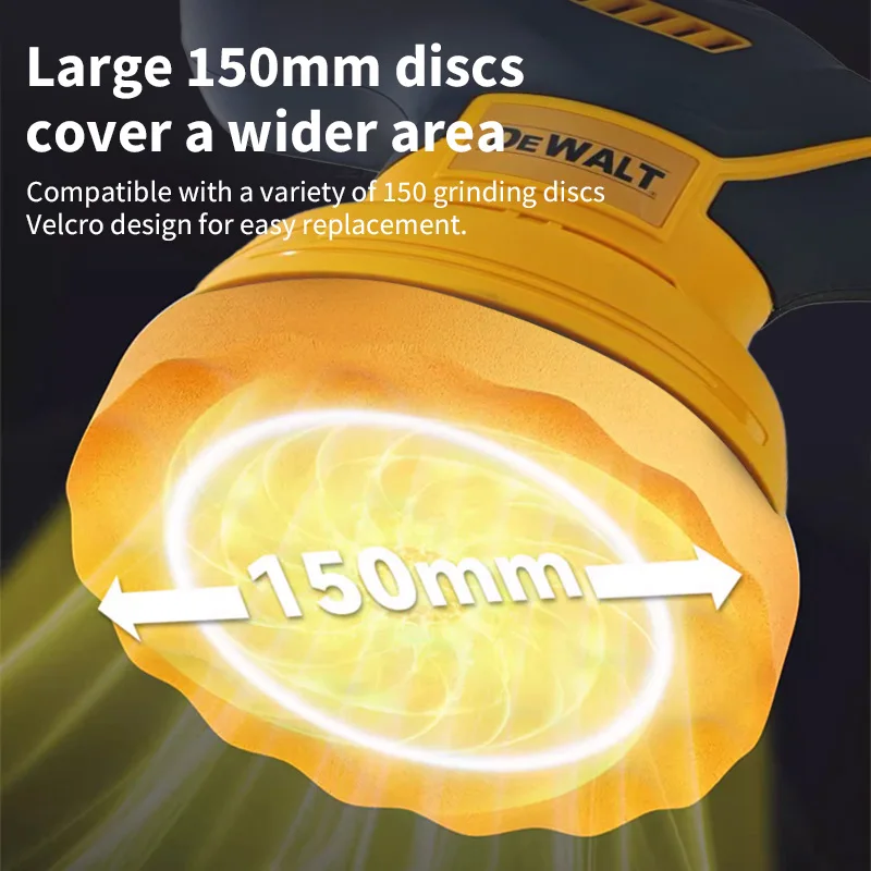 ديوالت اللاسلكي 8 التروس شاشة ديجيتال سيارة الملمع الكهربائية الملمع السيارات سيارة الصبح آلة تلميع لبطارية ديوالت 20 فولت