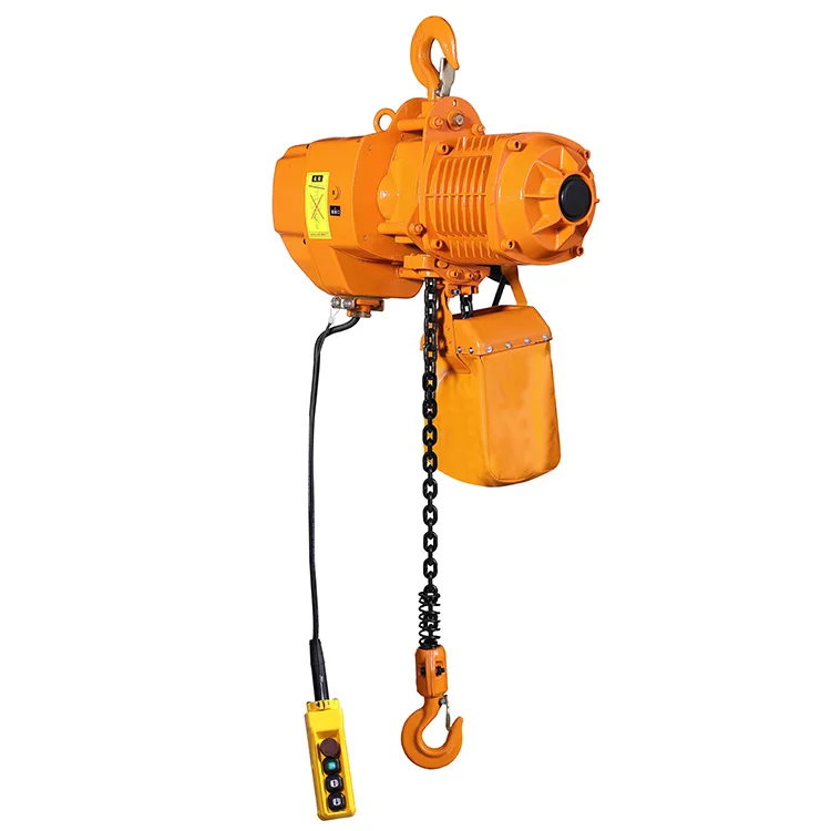Customizable Portable 5 Ton Capacity HHBB Electric Lift 136KG Chain Electric Hoist Price
