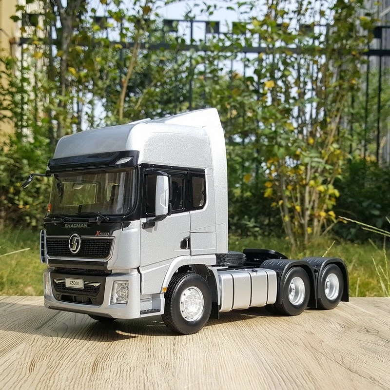 

Diecast Model Replica 1:24 SHACMAN Delong X5000 Transport Truck Tractor Vehicles Alloy Model Toy Collection,Business GHift