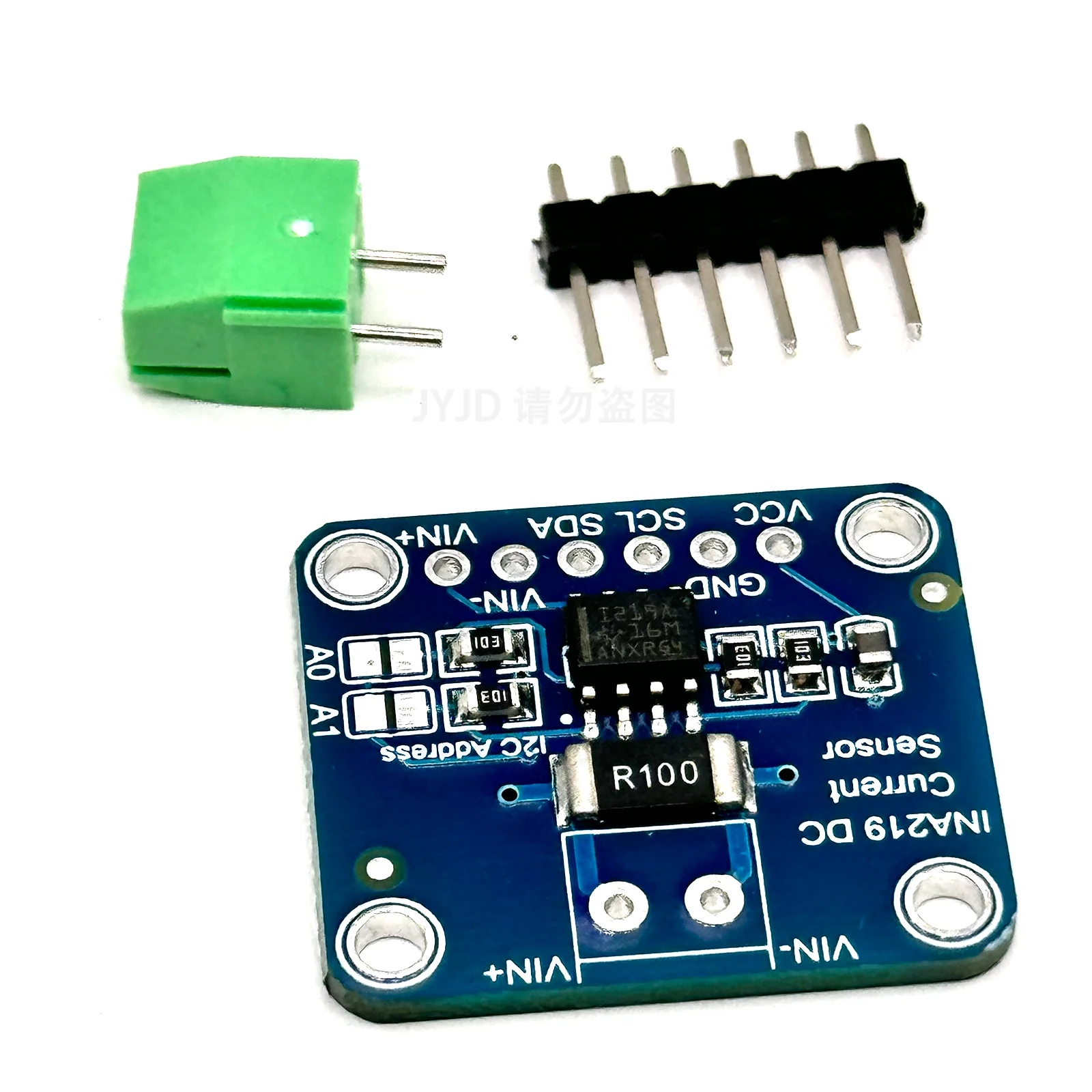 MCU-219 INA219 I2C port Zero drift bidirectional current power supply monitoring sensor module MCU INA 219