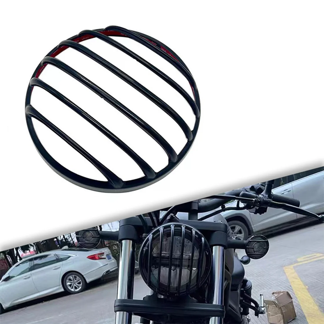 ฝาครอบกระจังหน้ารถจักรยานยนต์สำหรับ Honda Rebel CM500 CMX 300 500 2020-2021