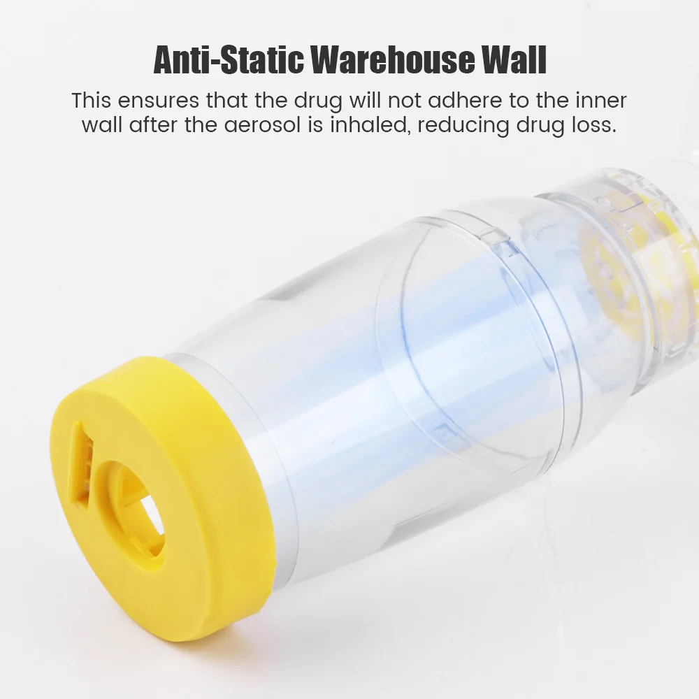 Automizer Asthma Spacer 300ml Inhaler Spacer  Adult Child Pet Mist StorageTank Compressor Aerosol Cabin Nebulizer Tank with Mask