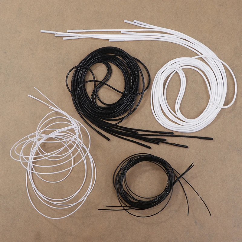 80/120cm Metal Wire Swivel Rope Shoe Rope Sneaker Shoe Laces Turnbuckle Repair Part Steel Wire Rope Firm No Tie Shoe Rope