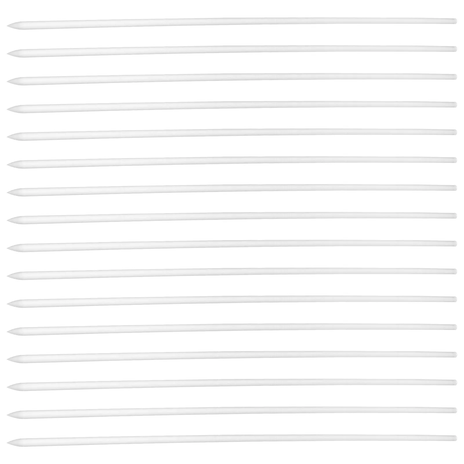 

16 шт. опорные колья для растений, акриловые прозрачные садовые колья для стебля цветов, двора, для использования в помещении и на открытом воздухе, решетка для сада