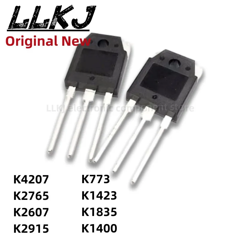 1pcs 2SK4207 2SK2765 2SK2607 2SK2915 2SK773 2SK1423 2SK1835 2SK1400 TO3P POWER TRANSISTORS TO-3P