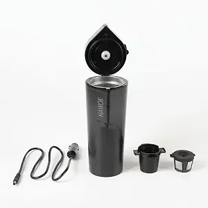 USA Stock Prtable Coffee Maker 12V Travel Espresso Machine, Single Cup 8 oz