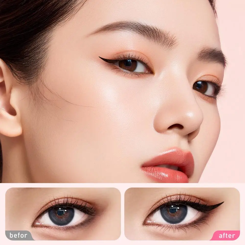 1pcs Eyeliner Seal Precisely Outlines Eyeliner Color Holding Toilet Pose Eyeliner Lotion Long-lasting Easy To Wear Makeup