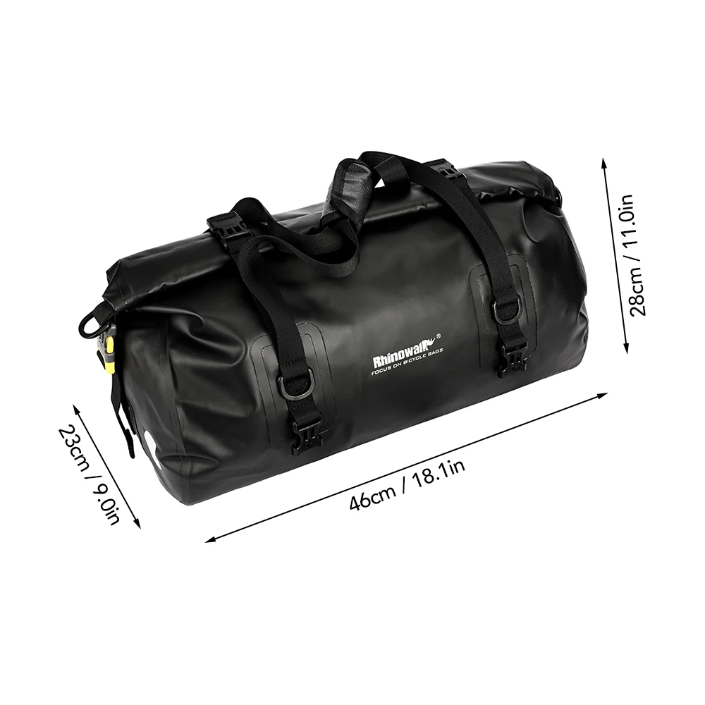 20L Wasserdichte Reisetasche Multifunktionale Fahrrad-Gepäckträgertasche Fahrrad-Gepäckträger-Tasche für Outdoor Camping und Bootfahren – Detail 2
