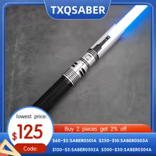 TXQ Cal SE kestis Lightsaber Luminous Toy RGB NEOPIXEL Smooth Swing Combat Gift JEDI Sword Metal Force Glow Proffie SNV4 Fallen - AliExpress 26
