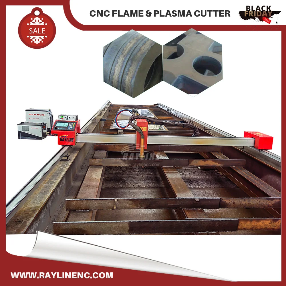 Máquina cortadora por plasma CNC de pórtico 1530, alta precisión automática para placa de metal, tubería de acero CE