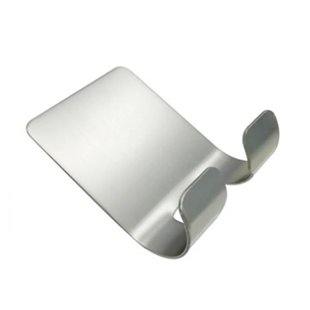 

4pcs Stainless Steel Hook Punch-Free Holder For Razor Hair Dryer Organizer Kitchen Bathroom Storage Toilet Tissue Holder