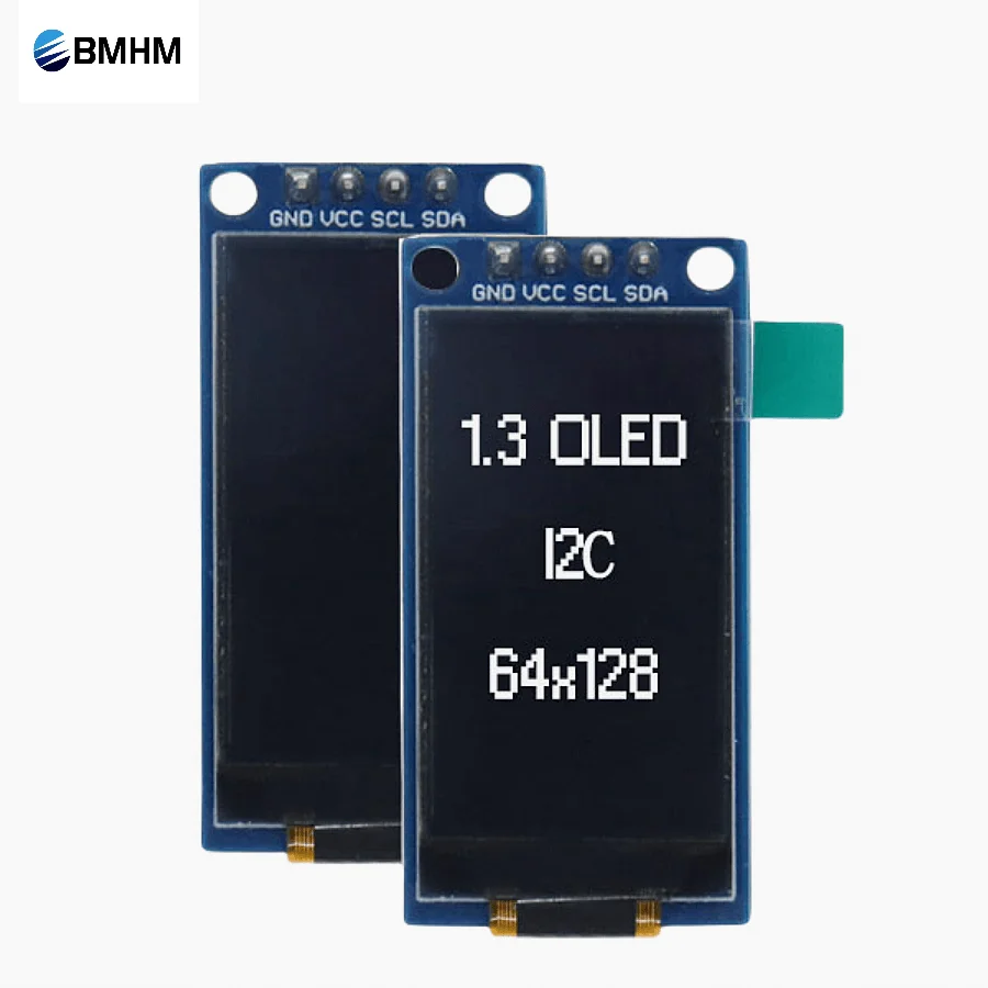 

0.96 1.3 inch OLED display 64×128 LCD module SH1107 LCD 1.3";OLED Vertical screen module for arduino.