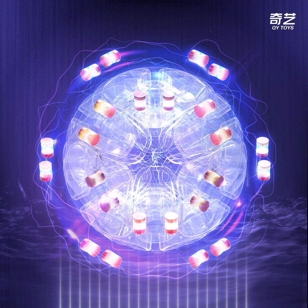 [Picube] QiYi Warrior M 2x2x2 Cubo magico 2x2 Cubo di velocità magnetico Cubo Magico Cubo magico Competizione di puzzle di velocità professionale