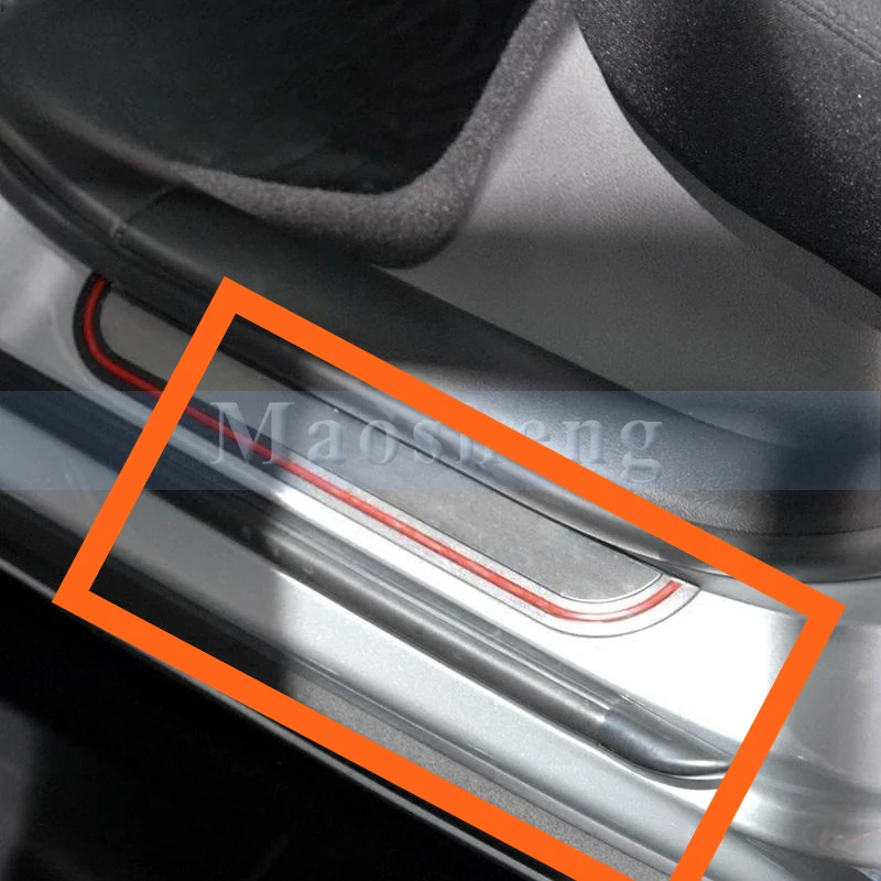 Car Door Seal Strips Door Frame Sealing Tape Strips For Peugeot 307 Rear Door Interior Panel Auto Accessories Spare Part