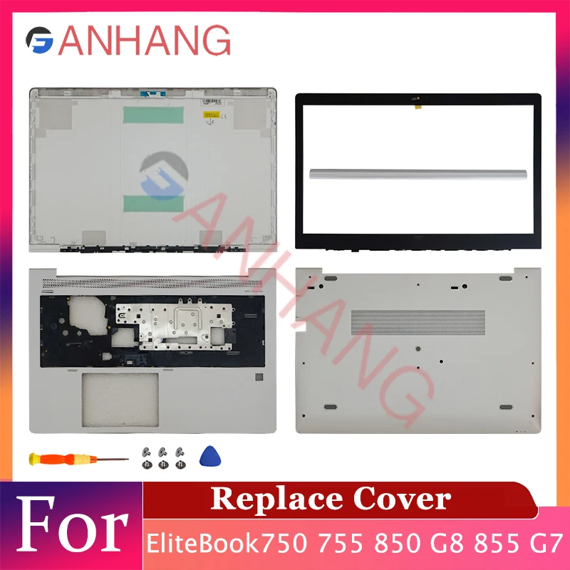 

For EliteBook 850 855 G7 G8 Screen Back Shell Top Cover Frame Palm Rest Bottom Shell Bezel Upper Lower Case M07491-001