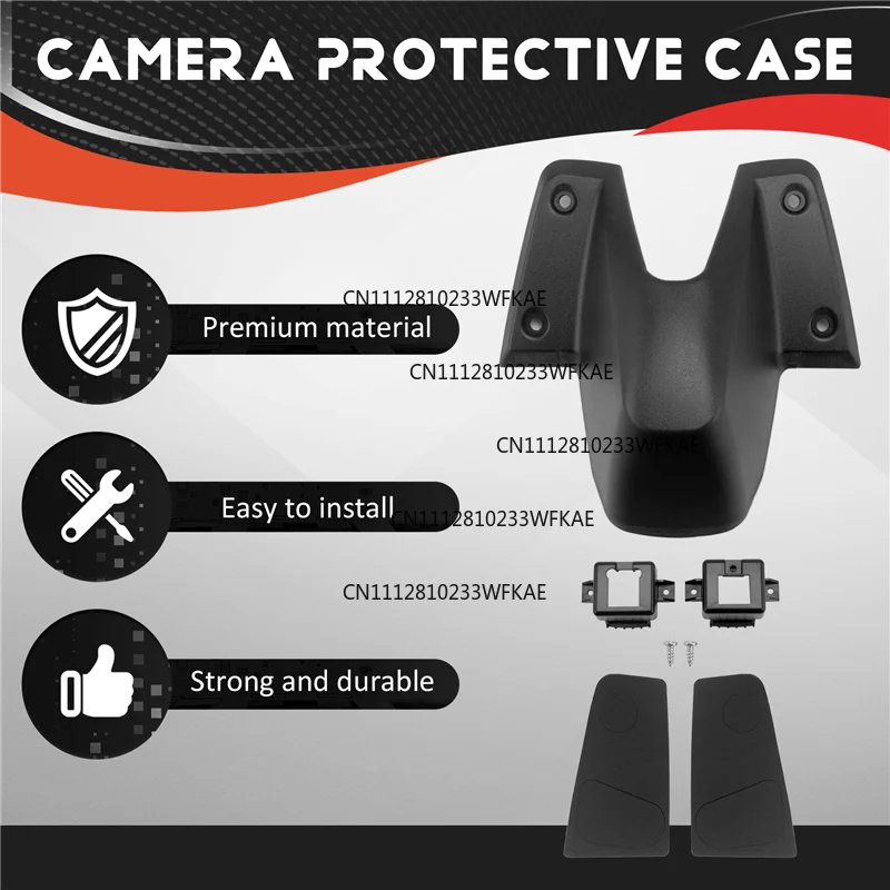Protective Case Rear Camera Housing For Freightliner Sprinter 1500 2500 19+ Cameras