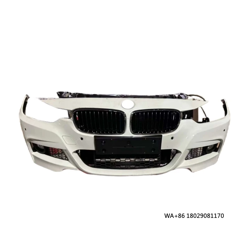 

For 3 Series F30 F31 F35 MT Simple Front Bumper Radiator Grille ABS+PP Material Bodykit for Auto Parts Upgrade Replacement