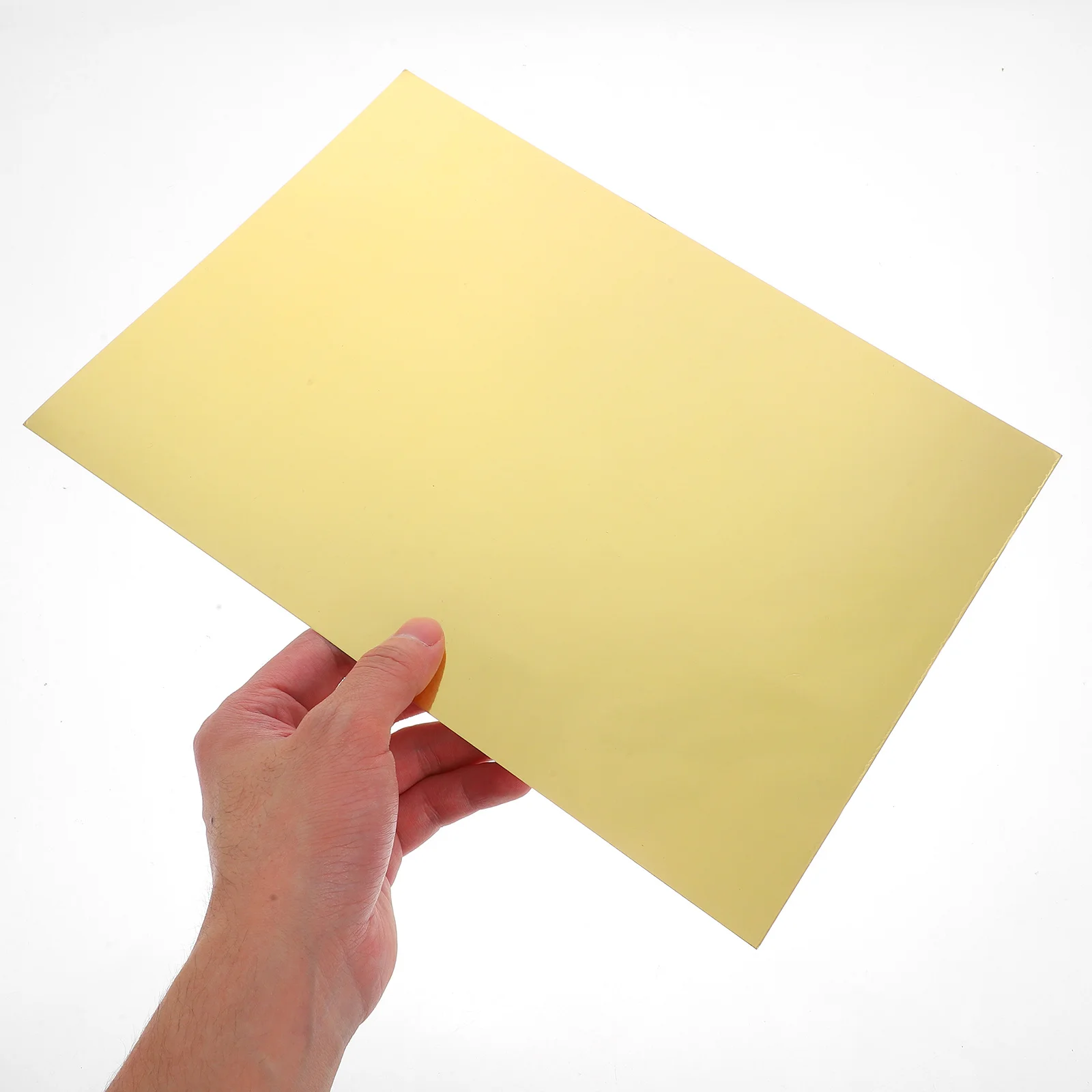 10 قطعة ورق الحرف الذهبي A4 لمسة نهائية معدنية شديدة التحمل لبطاقات المعايدة اليدوية الإشارات المرجعية العلامات مشاريع اوريغامي رقائق لامعة