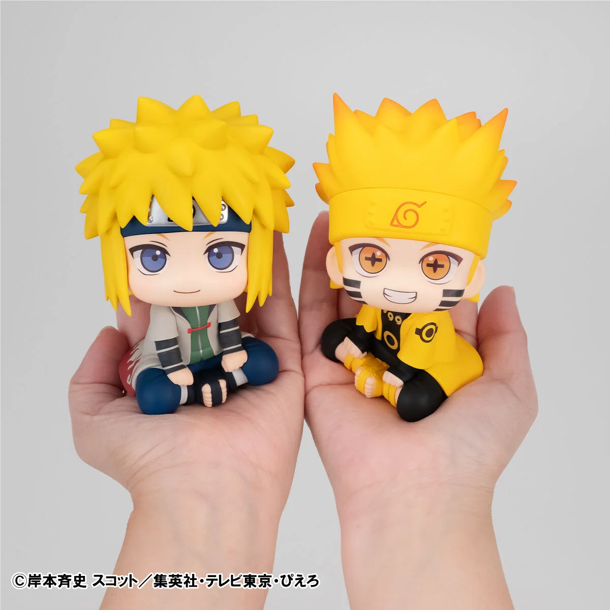 

MegaHouse натуральная 2 шт. Look up Namikaze Minato NARUTO аниме фигурка игрушки для детей подарок Коллекционная модель украшения