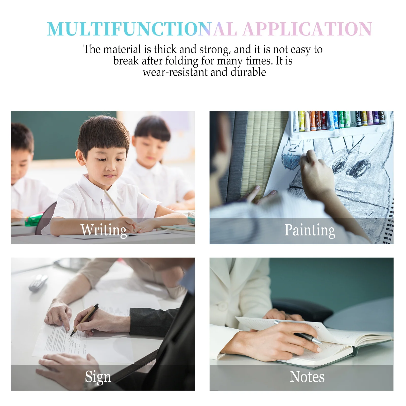 

9pcs Color Painting Jelly Pens Premium Plastic Gel Ink Smooth Writing For School Office Kids Adorable Creative